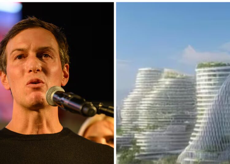 Trump’s Son-in-Law Pitches $112B Tech Utopia on Gaza Rubble