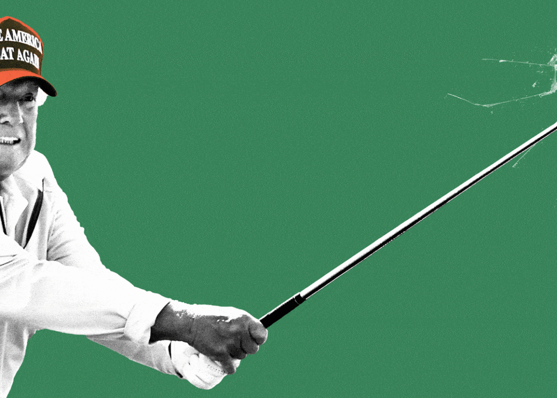 Trump Has Spent a Jaw-Dropping Number of Days on Golf Courses in 2025