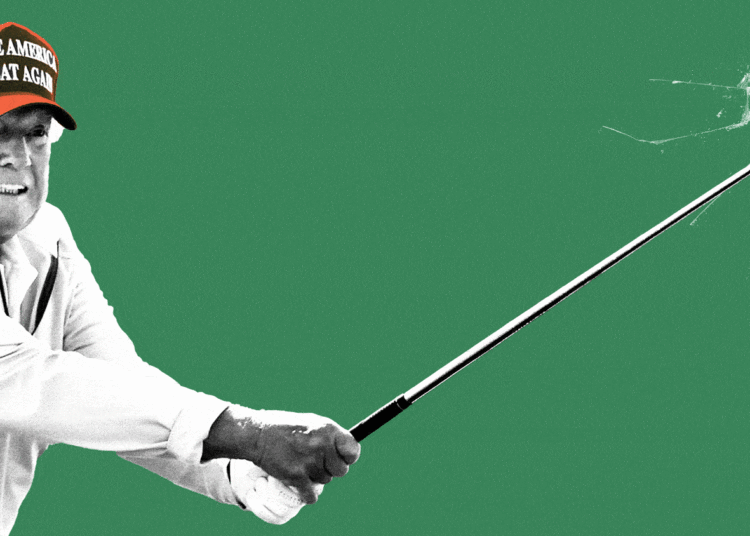 Trump Has Spent a Jaw-Dropping Number of Days on Golf Courses in 2025