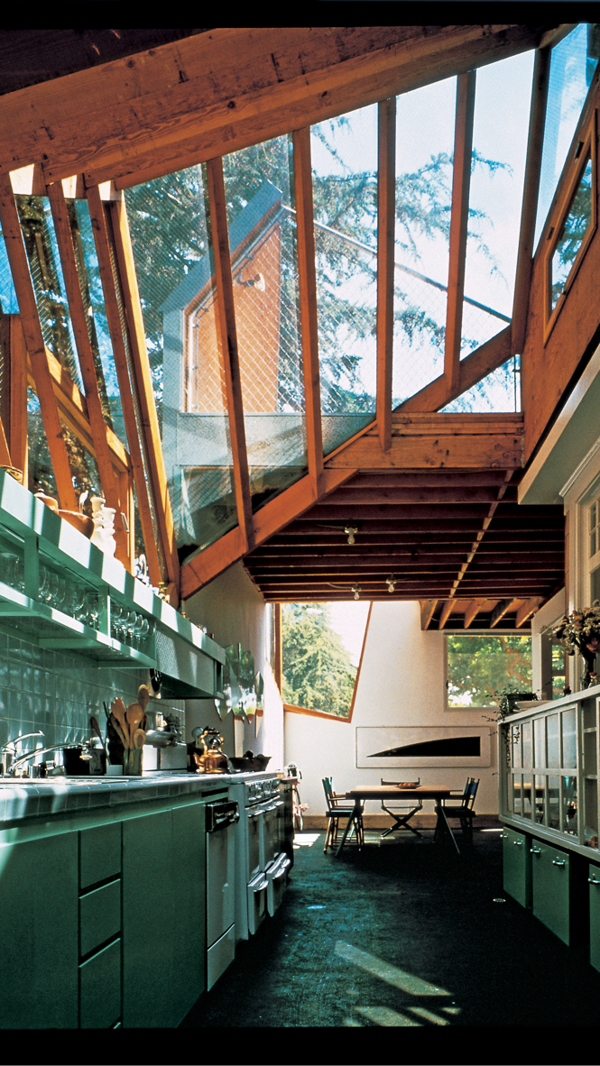 Interior image of kitchen.