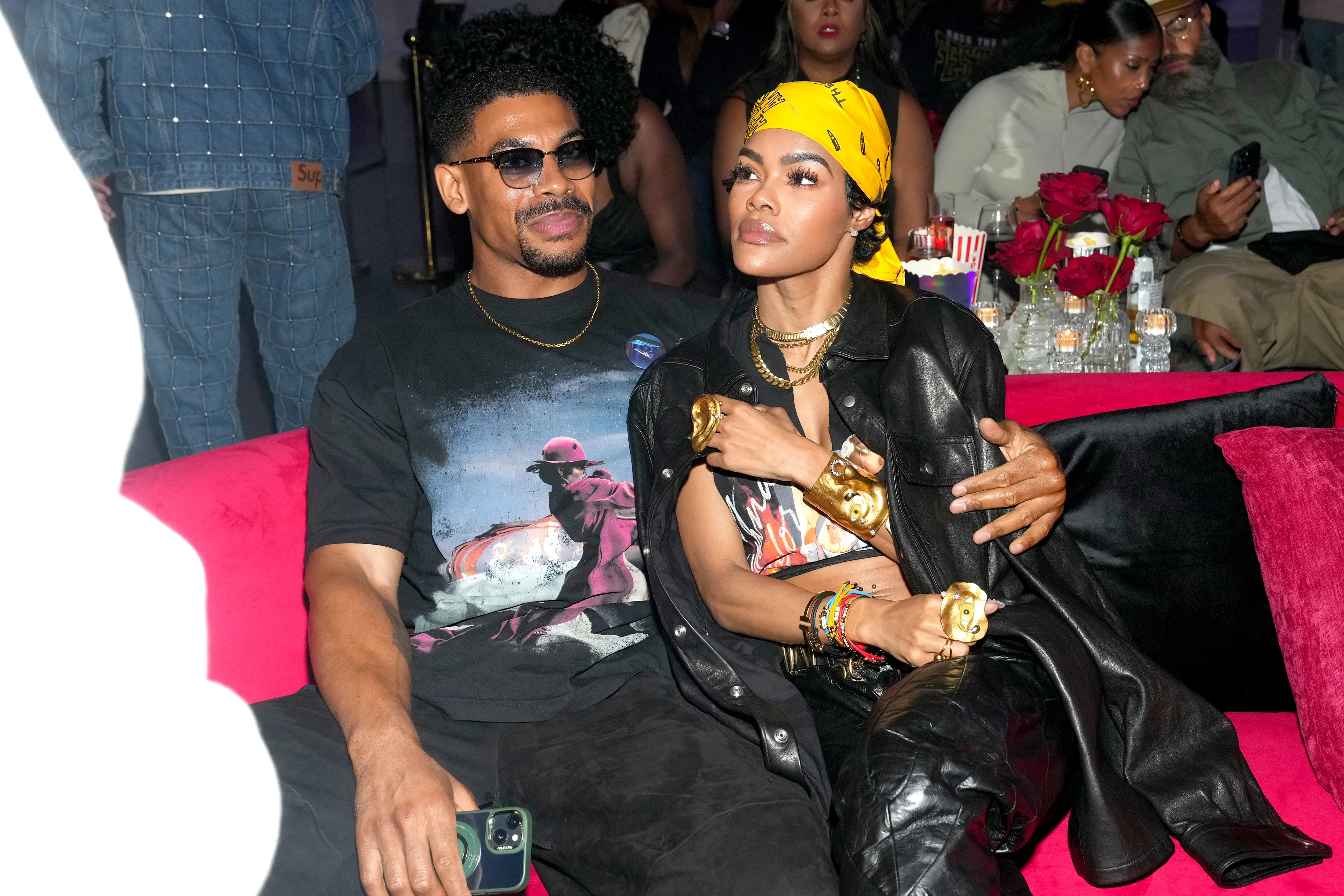 Teyana Taylor and Aaron Pierre 