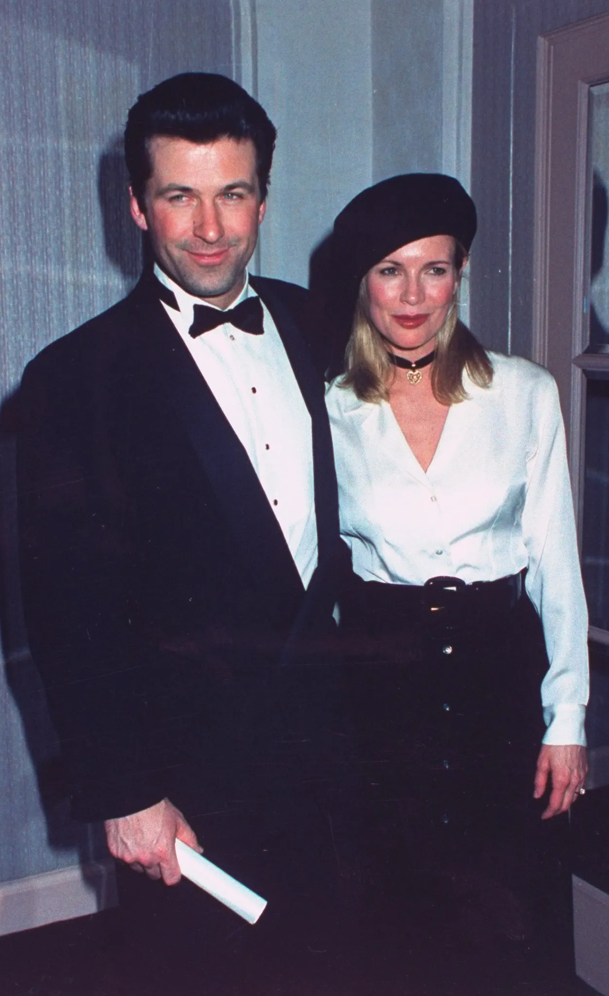 Actor Alec Baldwin with actress Kim Basinger.