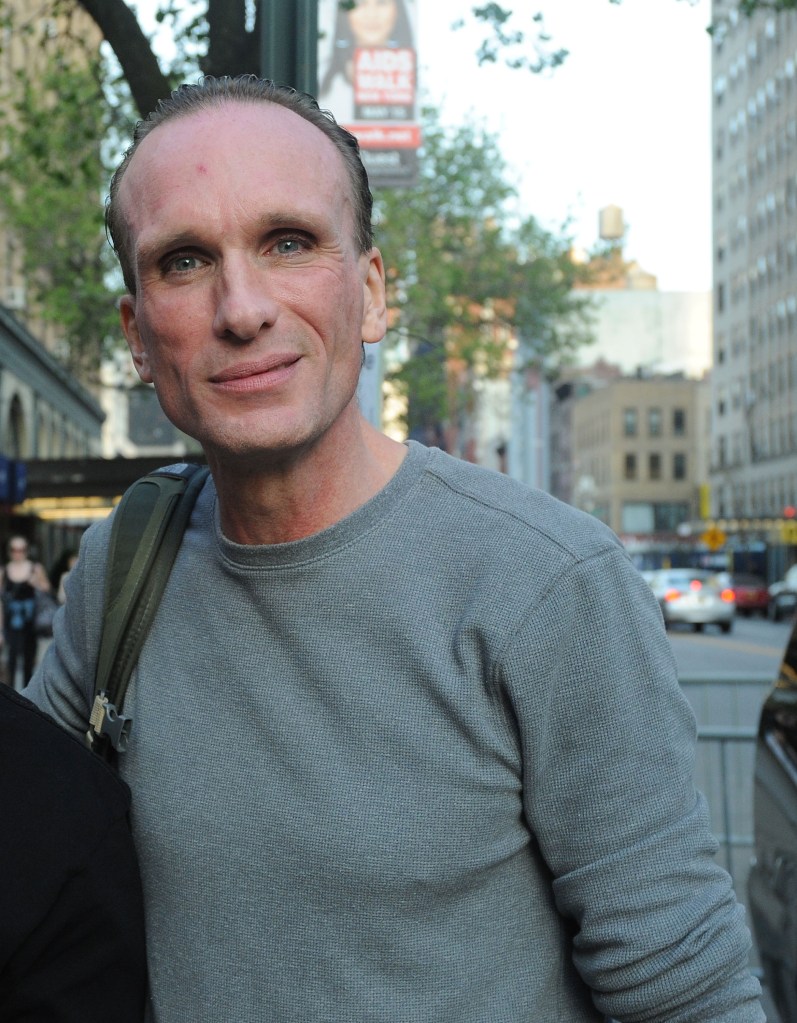 Actor Peter Greene outside the SVA Theatre at the Tribeca Film Festival on April 18, 2016 in New York City.