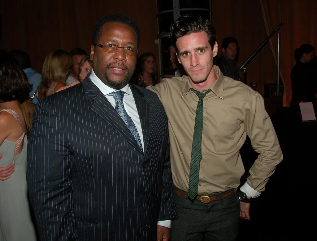 Wendell Pierce and James Ransone at the 