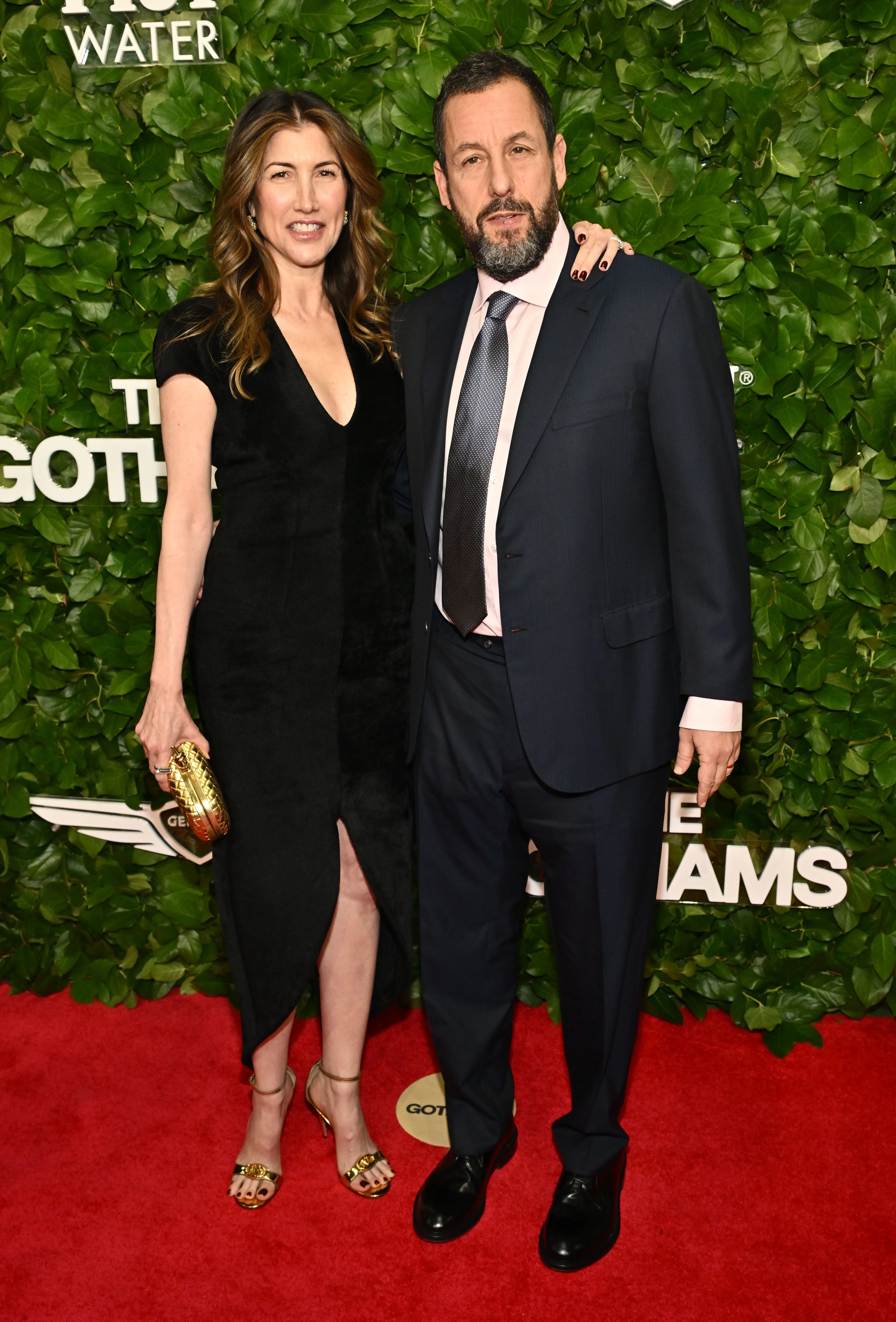 Jackie Sandler and Adam Sandler attends the 35th Gotham Film Awards