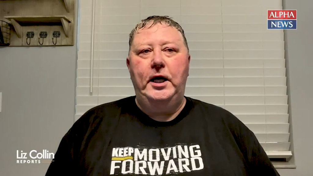 Jeremy Christenson, a former Homeland Security agent, speaks on Liz Collin's podcast.