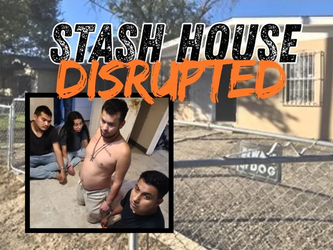 Two American citizens were arrested for allegedly smuggling four illegal aliens into their Laredo home on Dec. 8.