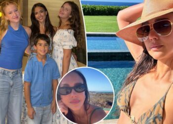 Jessica Alba beats the heat in variety of bikinis on tropical vacation with kids