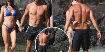 Alessandra Ambrosio puts boyfriend to work as her personal photographer during beach bikini shoot