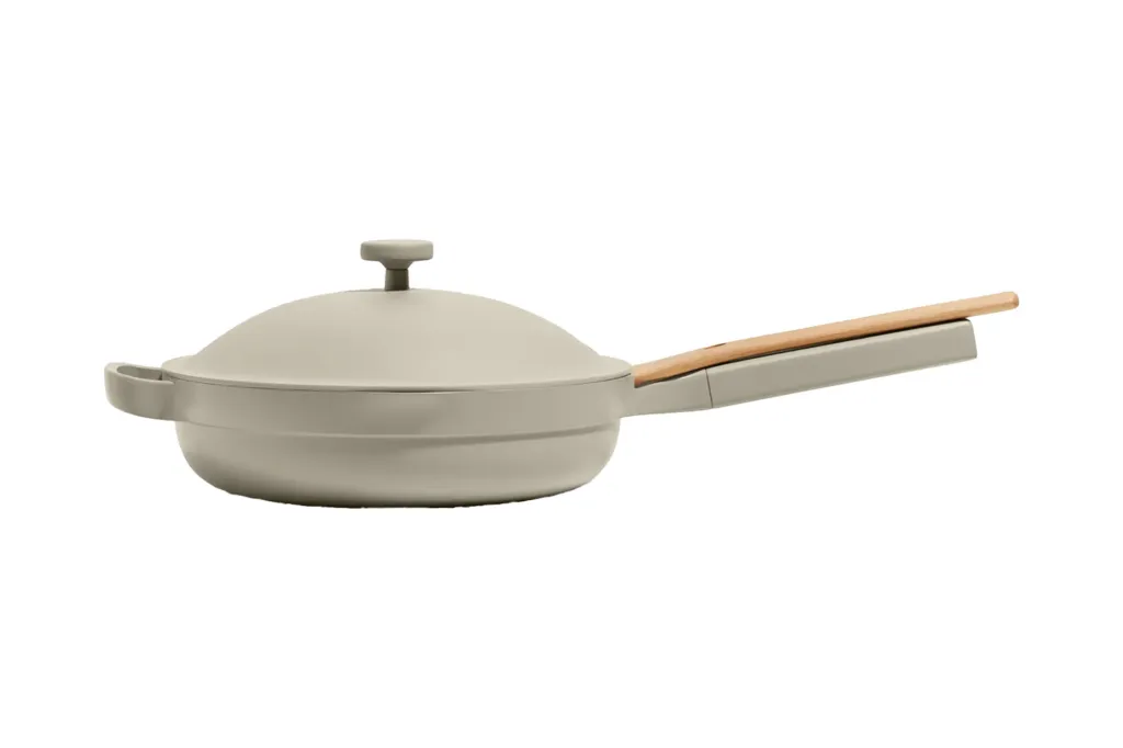 Close-up view of a pan