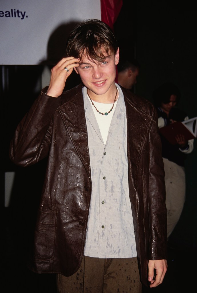 Leonardo DiCaprio at the Writers Guild Theater in Beverly Hills on March 25, 1993.