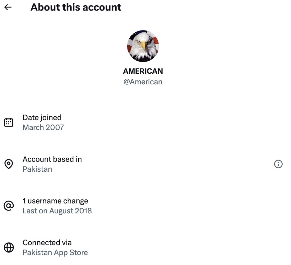 Screenshot of an X (Twitter) 