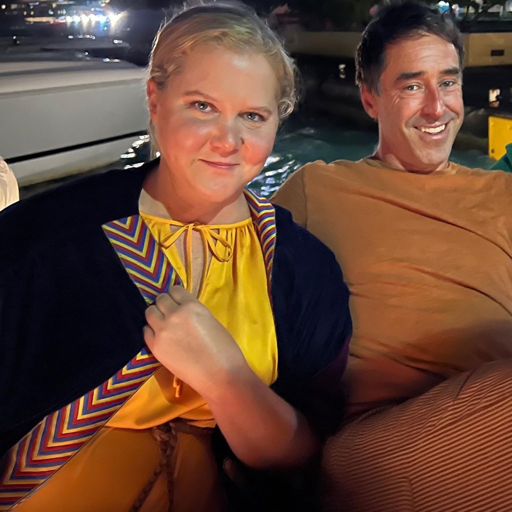 Amy Schumer and husband Chris Fischer.