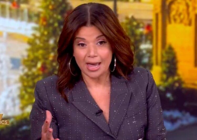 ‘The View’: Ana Navarro Presents Herself and Co-Hosts With Medals After Trump Gets New FIFA Prize