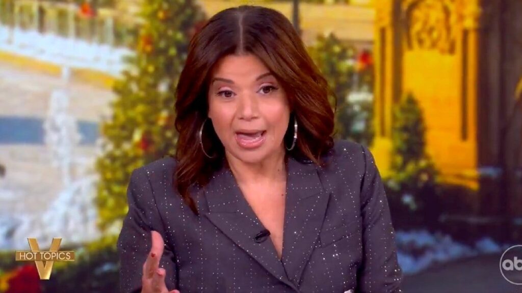 ‘The View’: Ana Navarro Presents Herself and Co-Hosts With Medals After Trump Gets New FIFA Prize