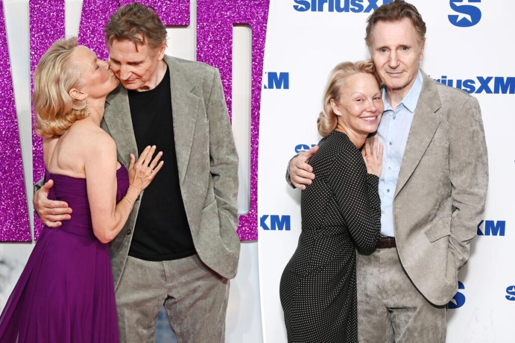 Pam Anderson details ‘intimate week’ with Liam Neeson — as he introduced her as ‘future Mrs. Neeson’