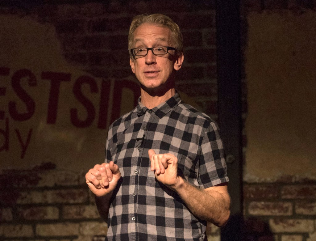 Andy Dick performing at Fun With Dick.