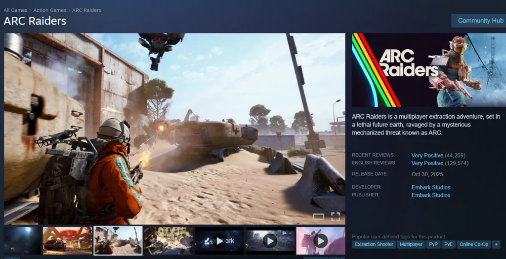 Arc Raiders Cheap Price Steam