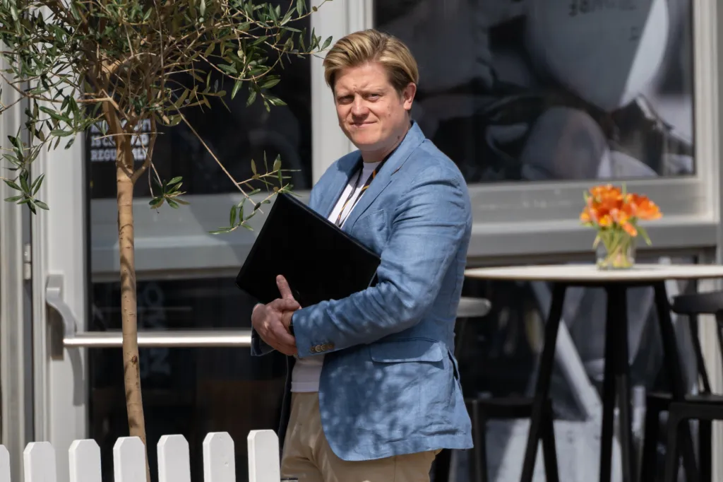 James Holt - Executive Director - Archewell Foundation at the 5th the Invictus Games at Hofbad in The Hague.