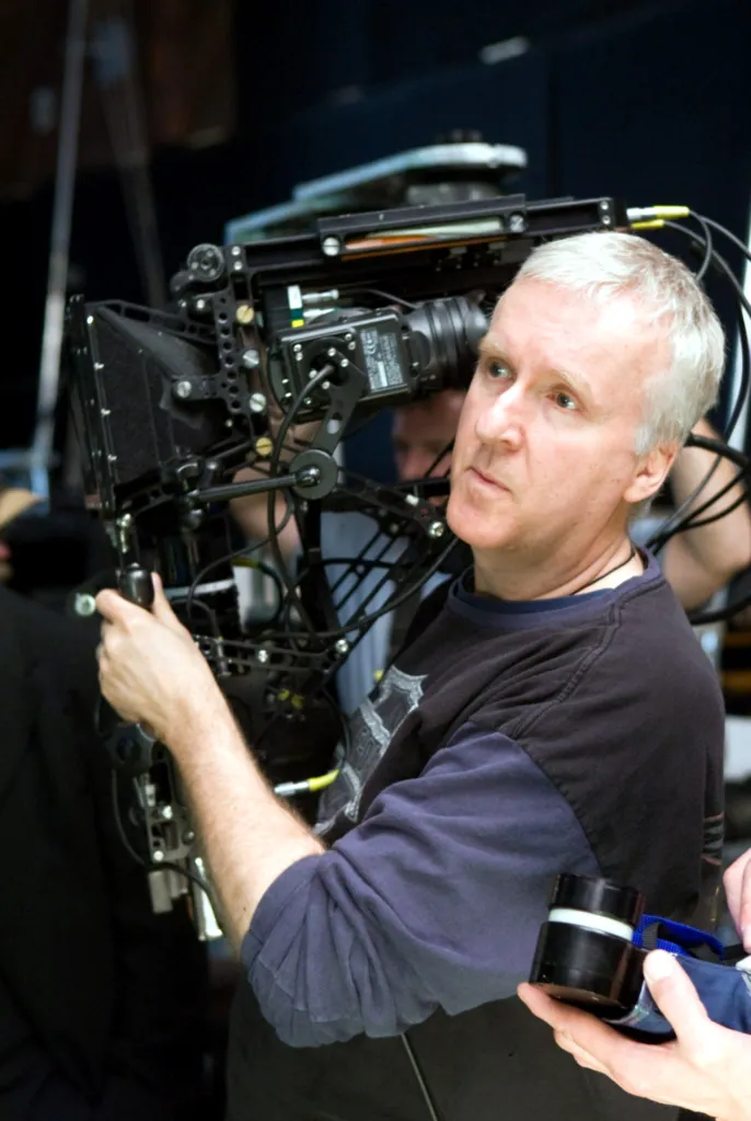 James Cameron directing 