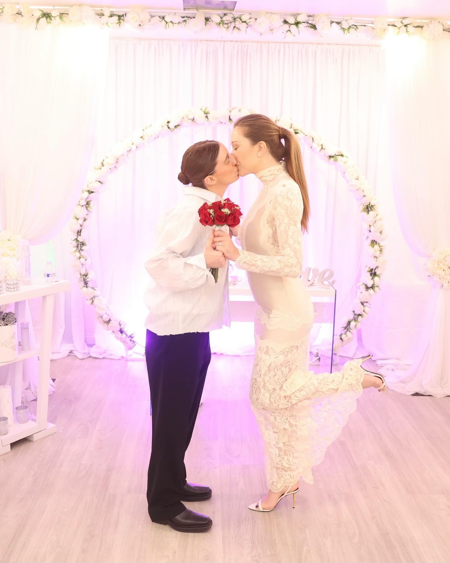 Gabby Windey and Robby Hoffman