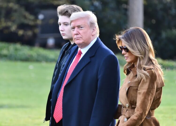 MAGA senator accidentally forces Melania and Barron Trump into tight spot
