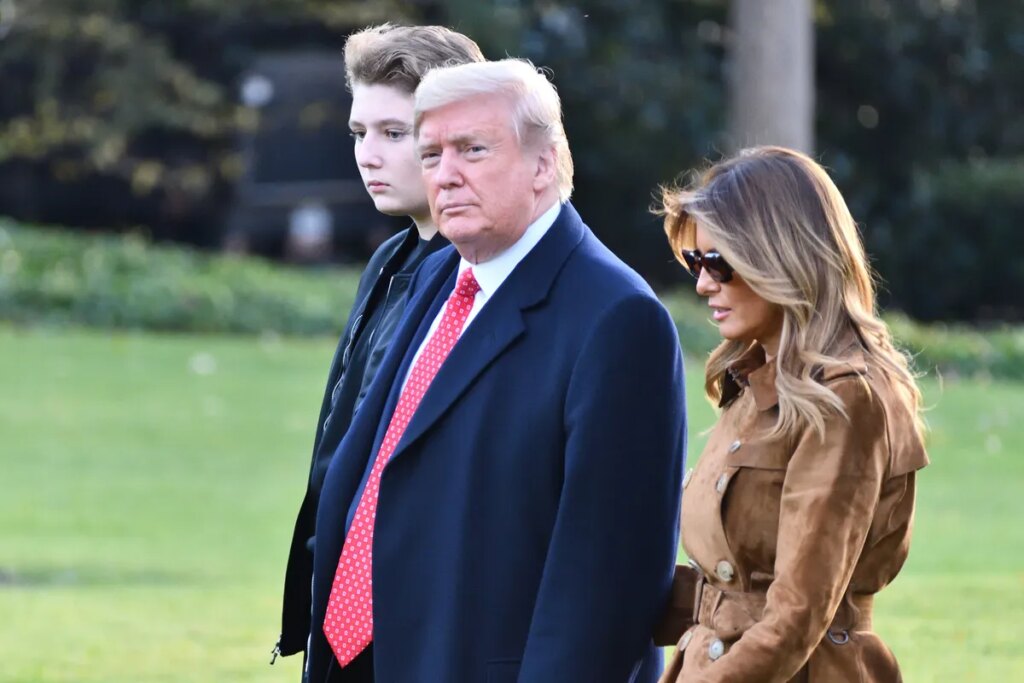 MAGA senator accidentally forces Melania and Barron Trump into tight spot