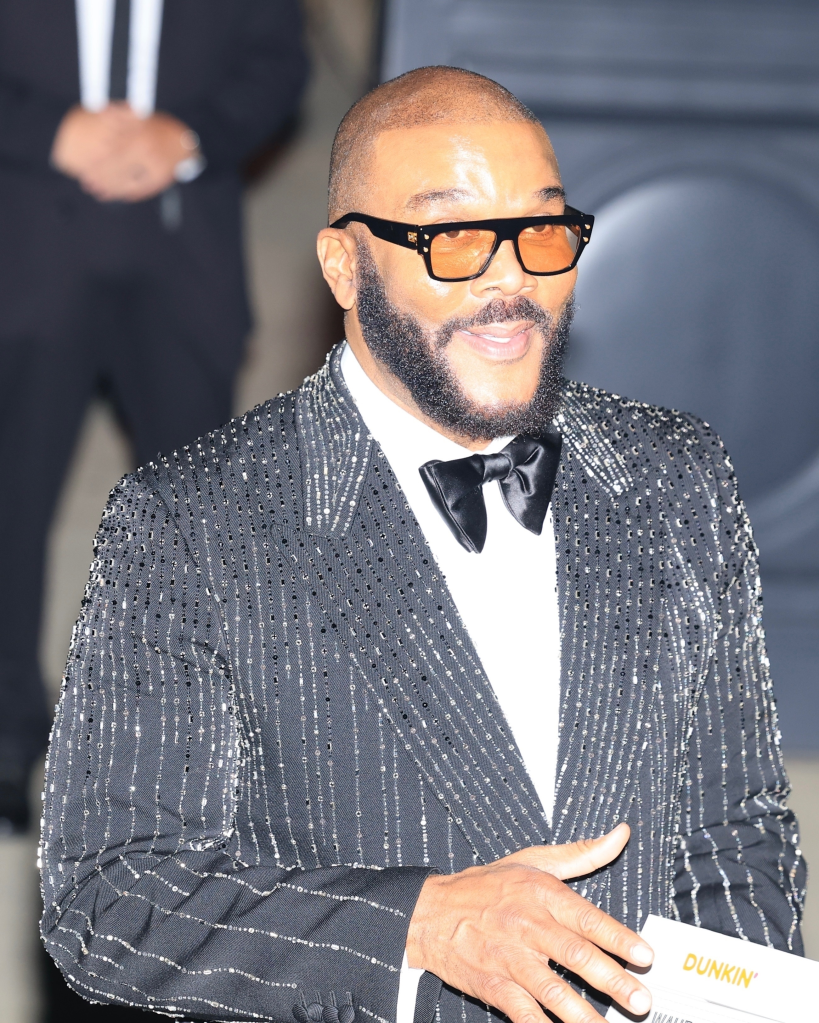 Tyler Perry at Kris Jenner's 70th birthday celebration
