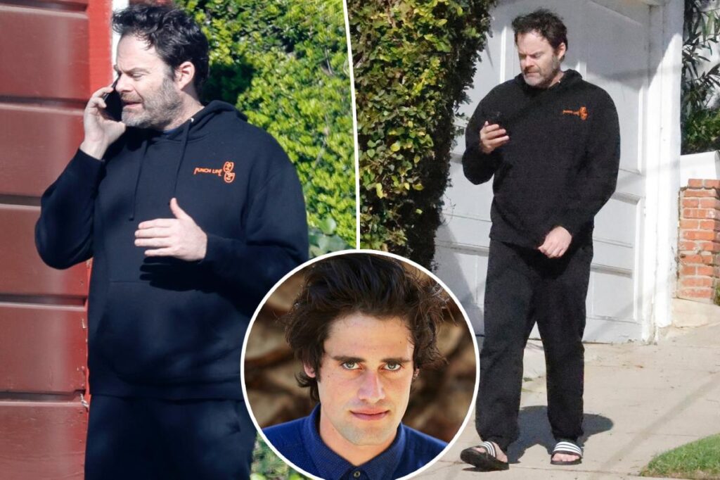 Bill Hader looks strained in first photos since tense chat with Nick Reiner hours before murders