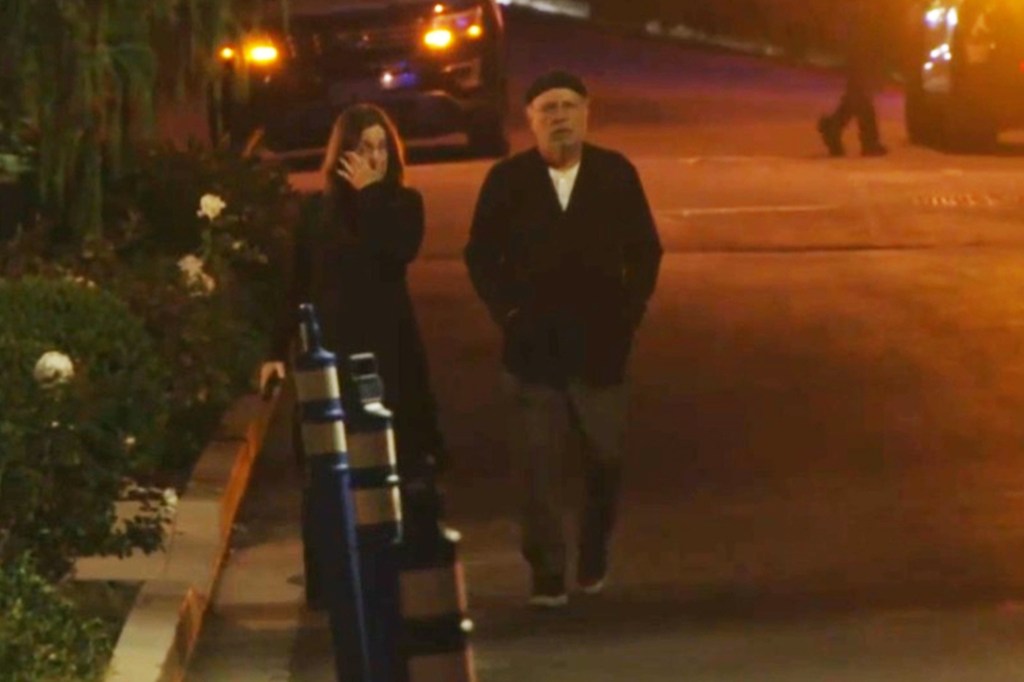 Billy Crystal seen outside Rob Reiner's home