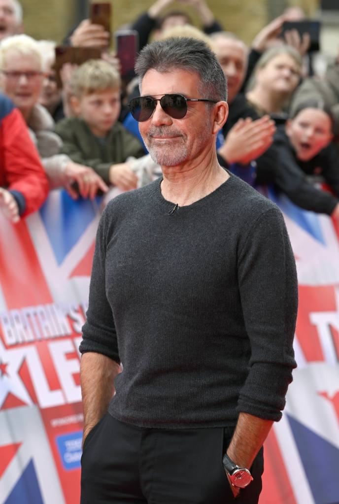 Simon Cowell arriving at the Britain's Got Talent auditions.
