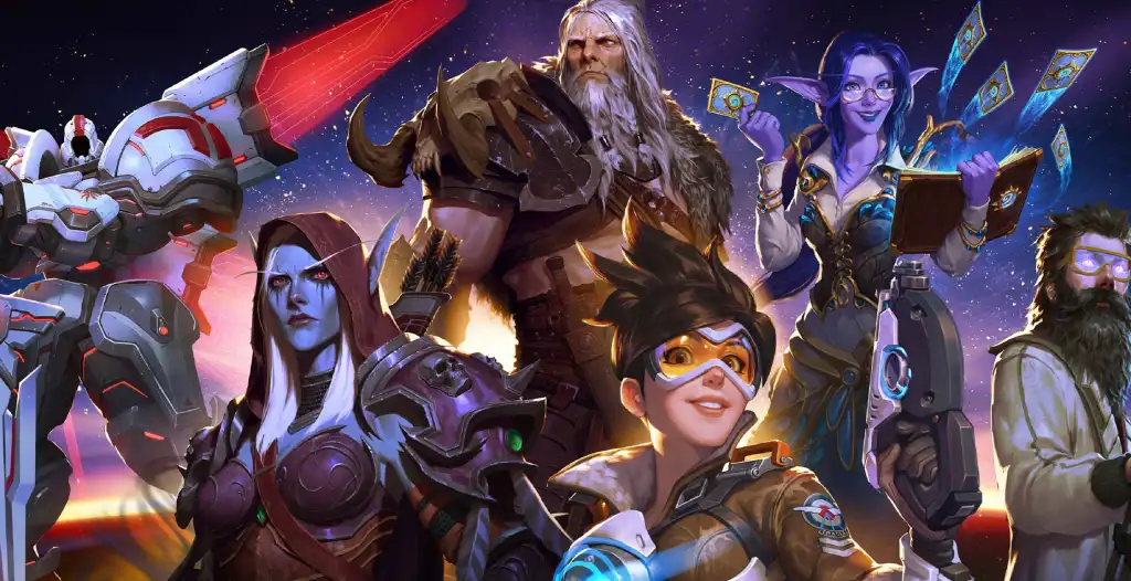 Blizzard Entertainment characters.