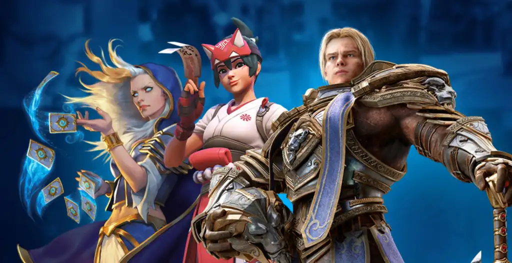 Blizzard Entertainment characters.