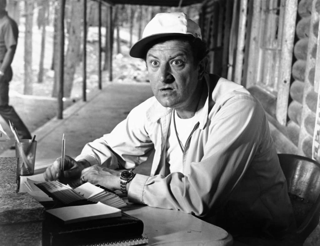 David Ketchum looking surprised while writing.