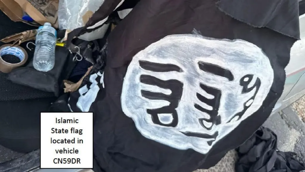 An ISIS flag was found in the car of the Bondi Beach shooters.