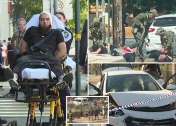 Armed cops swoop on men heading to Bondi Beach over fears they planned ‘violent act’ days after terrorist attack