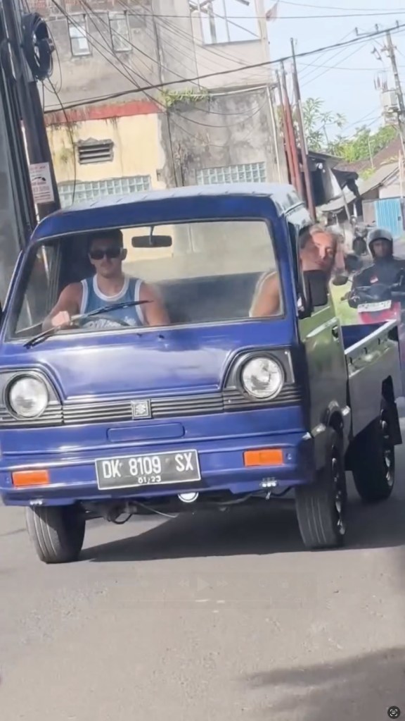 Bonnie Blue was accused of a string of road violations in relation to her “Bangbus,” a blue pick-up truck she reportedly purchased for about $1200.