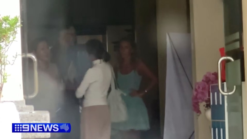 Bonnie Blue, an adult content creator, being reportedly detained by police in Bali.