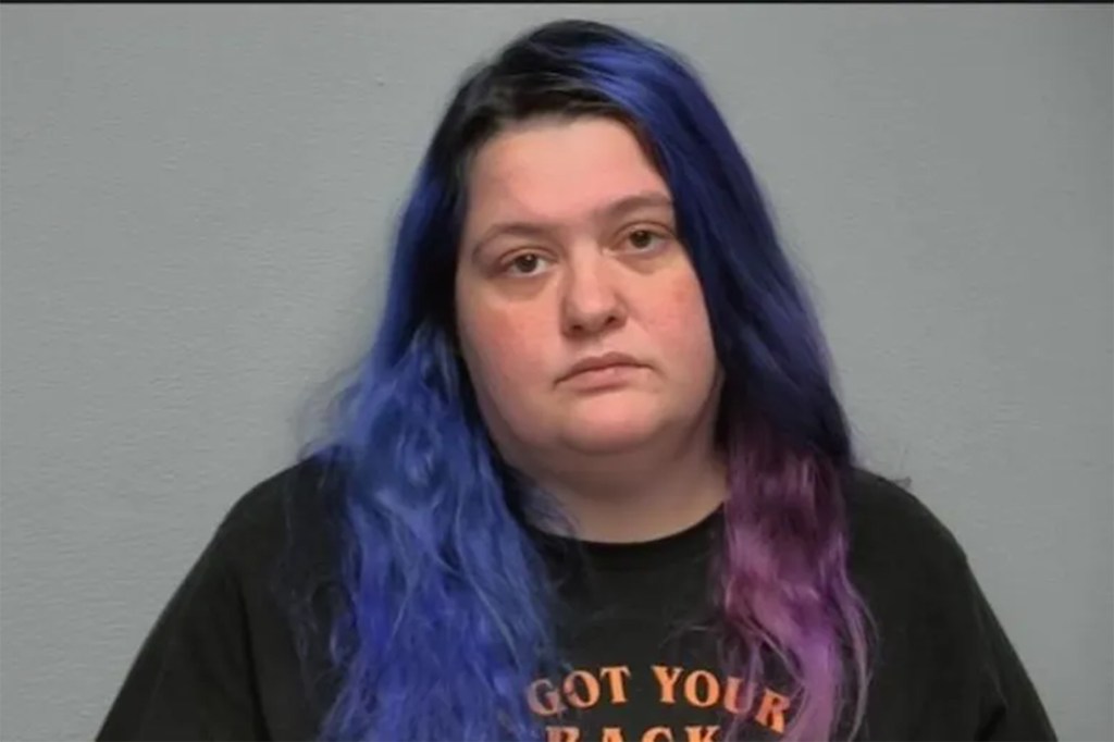 Booking photo of Kourtney Stevenson.