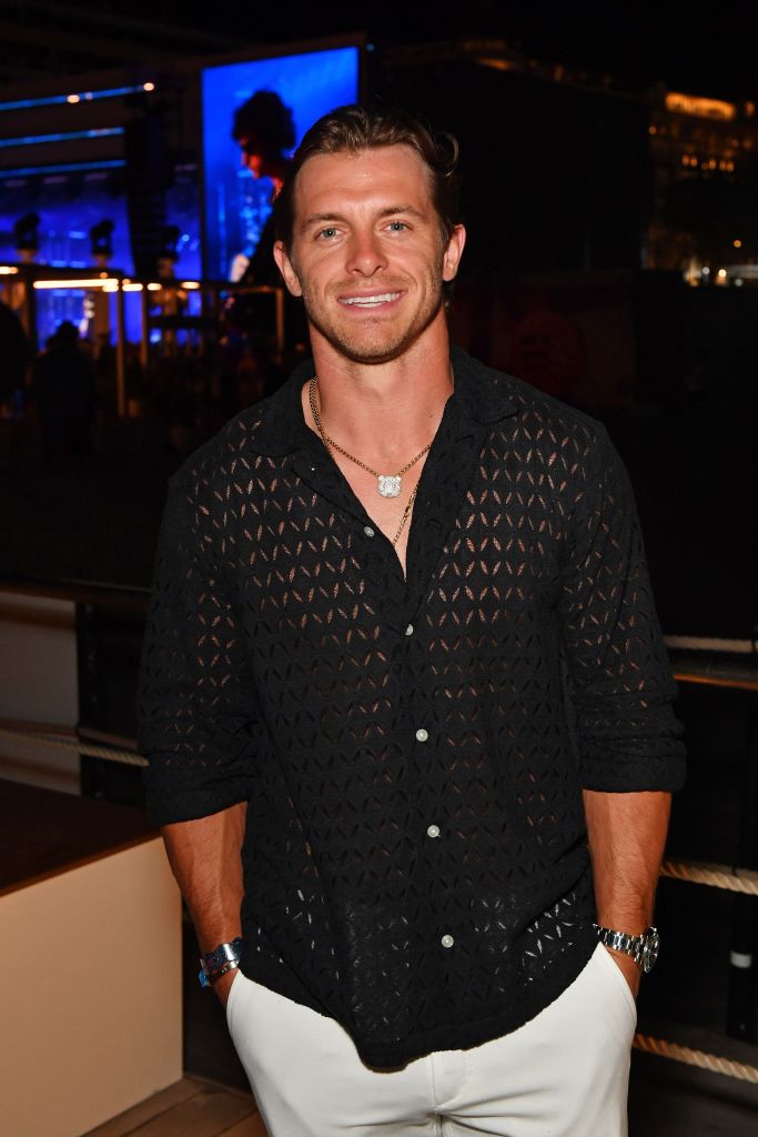 Braxton Berrios attends Spotify's evening of music with performances at Cannes Lions.