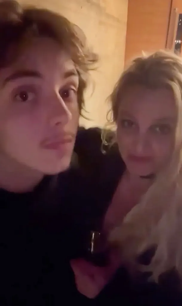 Jayden Federline and Britney Spears.