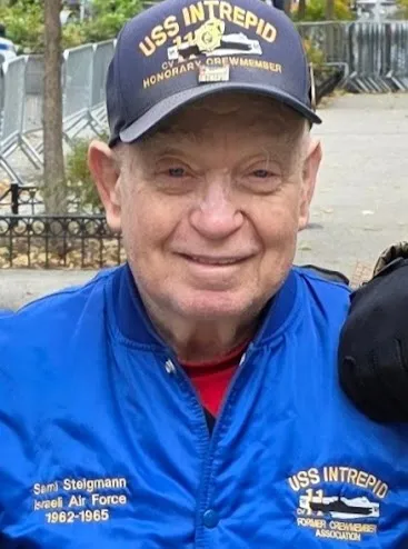 Holocaust survivor Sami Steigmann 