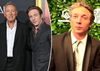 Jeremy Allen White reveals Bruce Springsteen texted him ‘almost every night’ while filming biopic: ‘Tremendous pressure’