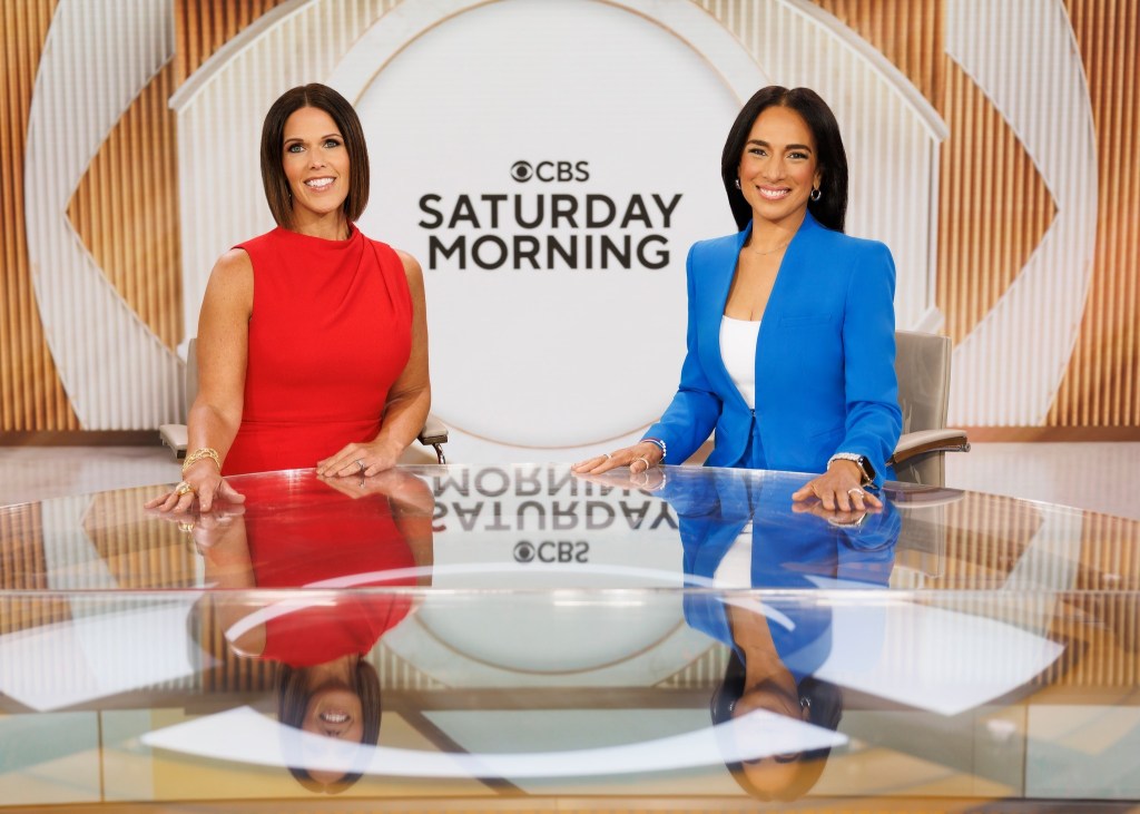 CBS Saturday Morning Co-Hosts Dana Jacobson and Michelle Miller.