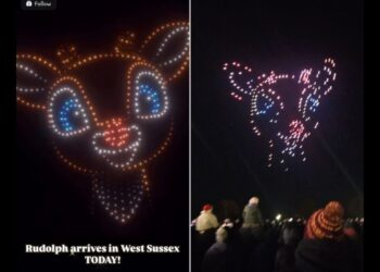 Christmas Drone Show for Children Ends Flops Pathetically