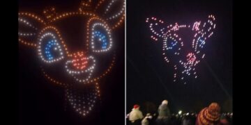 Christmas Drone Show for Children Ends Flops Pathetically