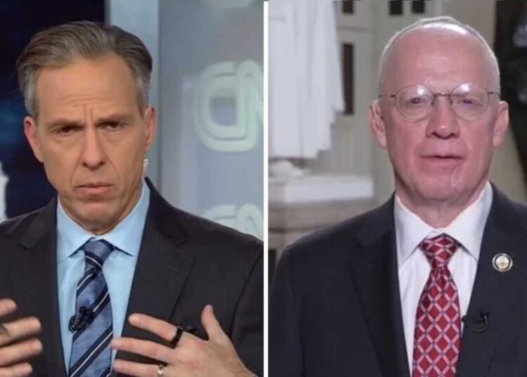 ‘It’s Trump’s economy’: Jake Tapper takes GOP lawmaker to task with brutal fact check