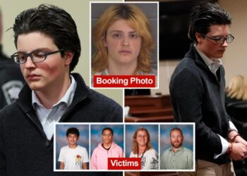 Accused Georgia high school shooter Colt Gray shows off drastically different appearance at court hearing