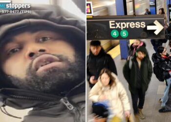 Manspreading maniac punches NYC public school teacher in the face for simply sitting on subway