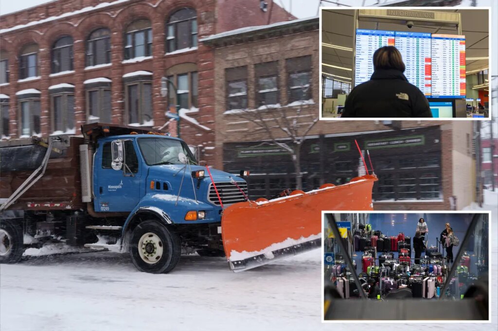 Winter storm expected to batter Midwest, Northeast with 40 million people placed on ‘bomb cyclone’ alert